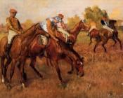 埃德加 德加 : Before the Race